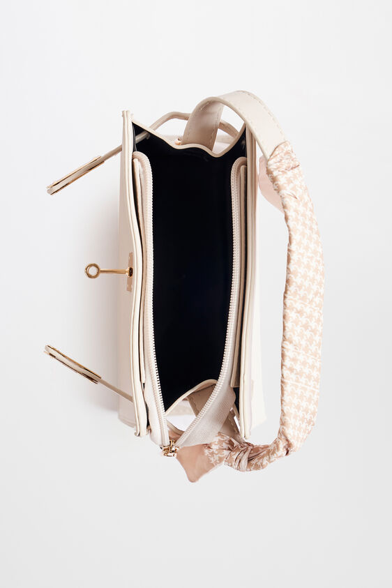 Beige Shoulder Bag, , image 4